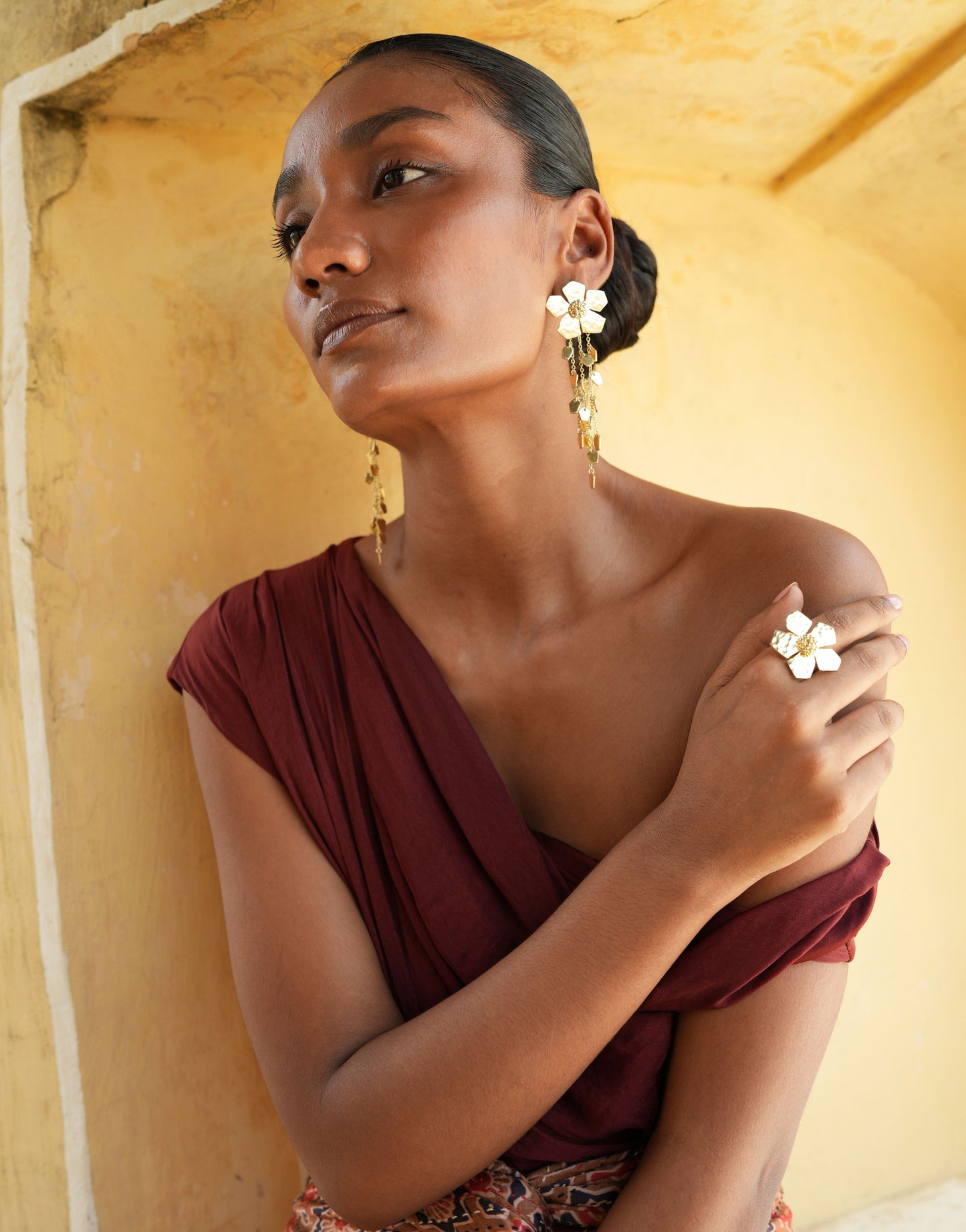 Christine Bekaert Jewelry Earring The Everbloom Ring