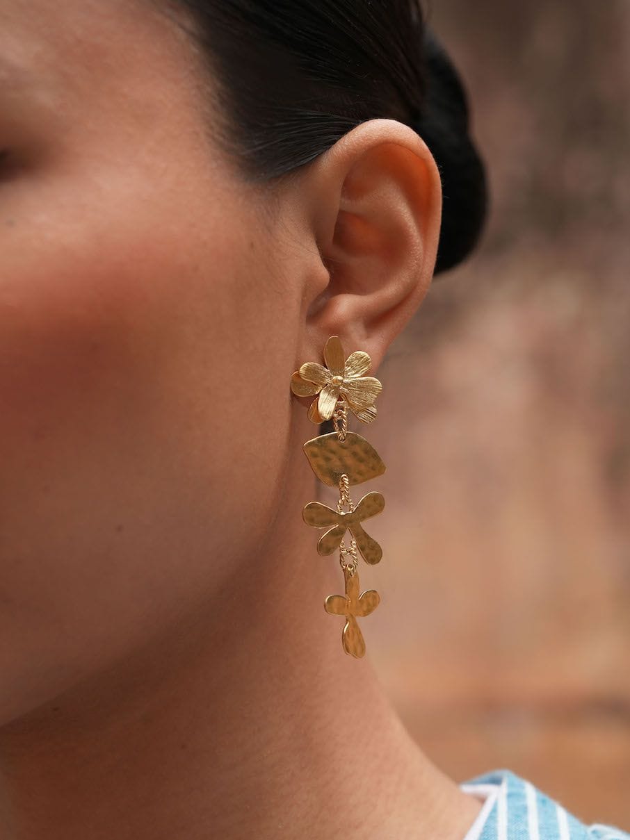 Christine Bekaert Jewelry Earring The Poetry Bloom Earrings