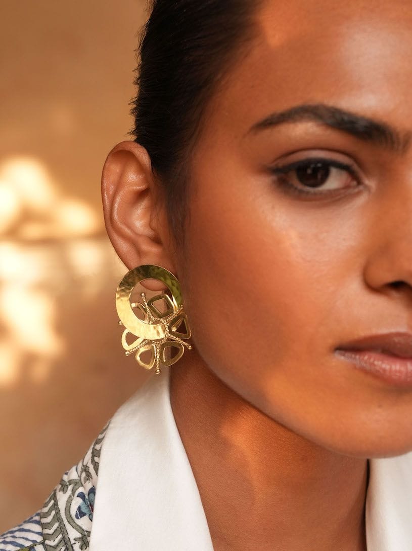 Christine Bekaert Jewelry Earring Large The Gusto Studs
