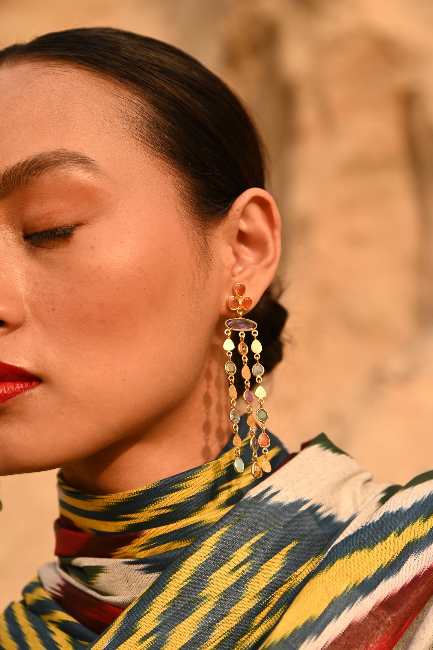 Christine Bekaert Jewelry Earring Summer Nights