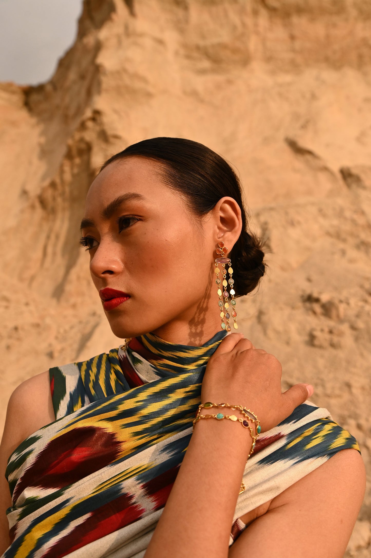 Christine Bekaert Jewelry Earring Summer Nights