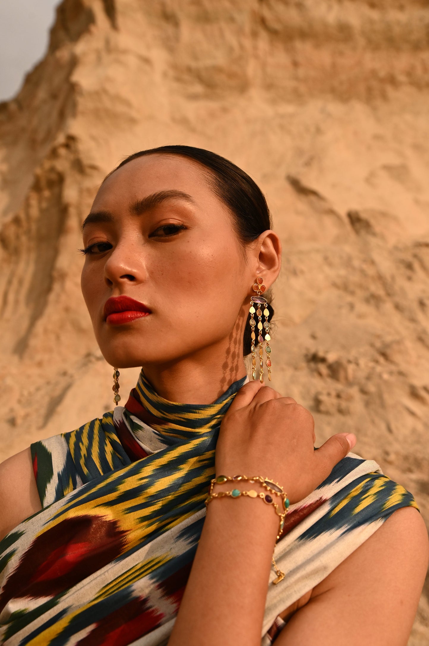 Christine Bekaert Jewelry Earring Summer Nights