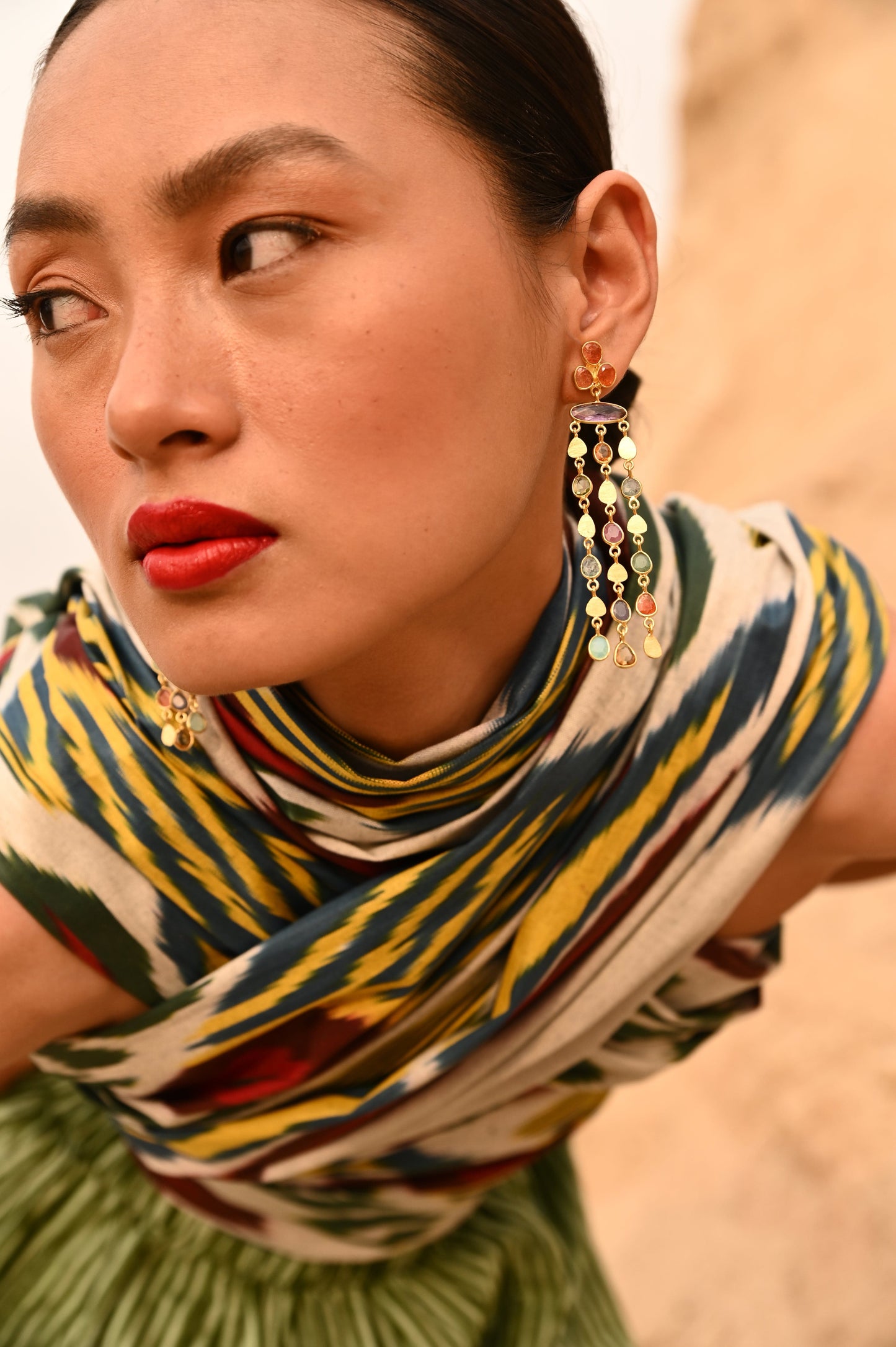 Christine Bekaert Jewelry Earring Summer Nights