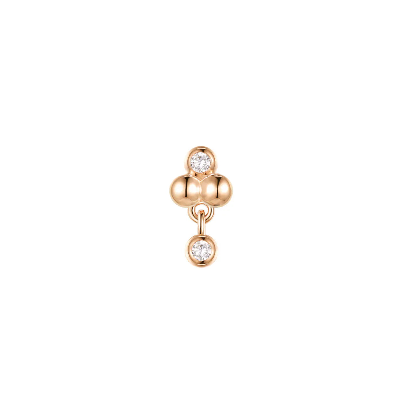 Modern Mood Body Jewelry Diamond Ezra 3 Diamond Drop