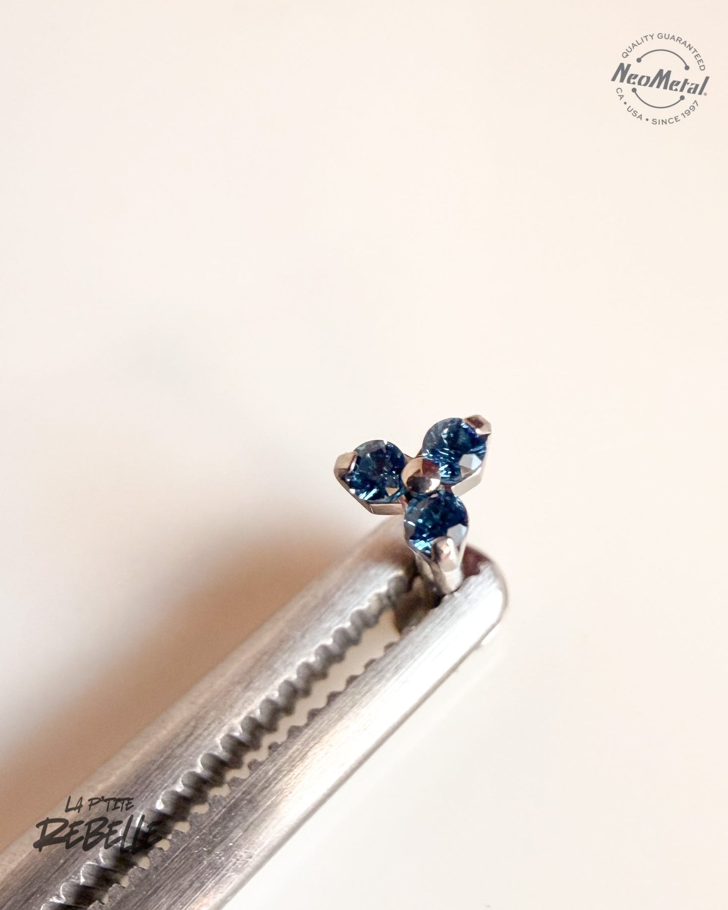 NeoMetal Threadless Titanium Trinity - London Blue