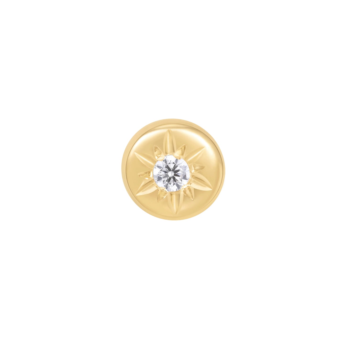 Buddha Jewelry Organics Threadless Gold Lark