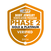 APP Body Jewelry Verification Program — Phase 2, Gold & Platinum