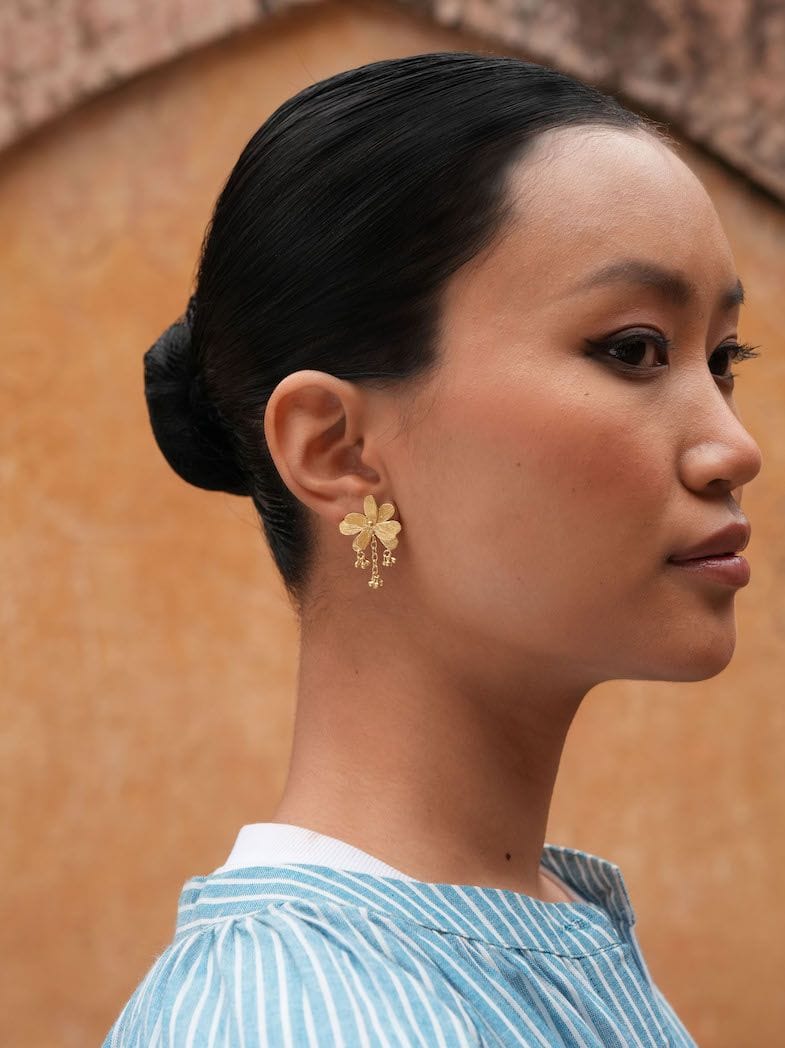 Christine Bekaert Jewelry Earring The Little Bloom Studs