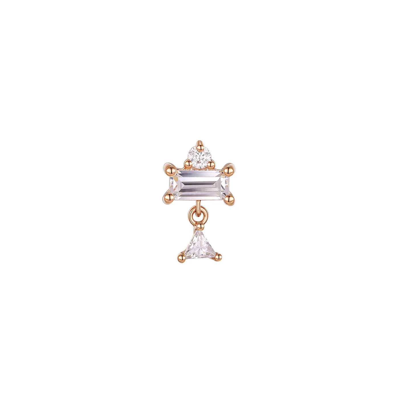 Modern Mood Body Jewelry gold piercing end Allure