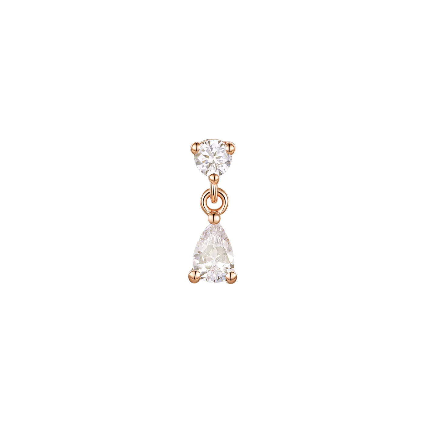 Modern Mood Body Jewelry gold piercing end Happy