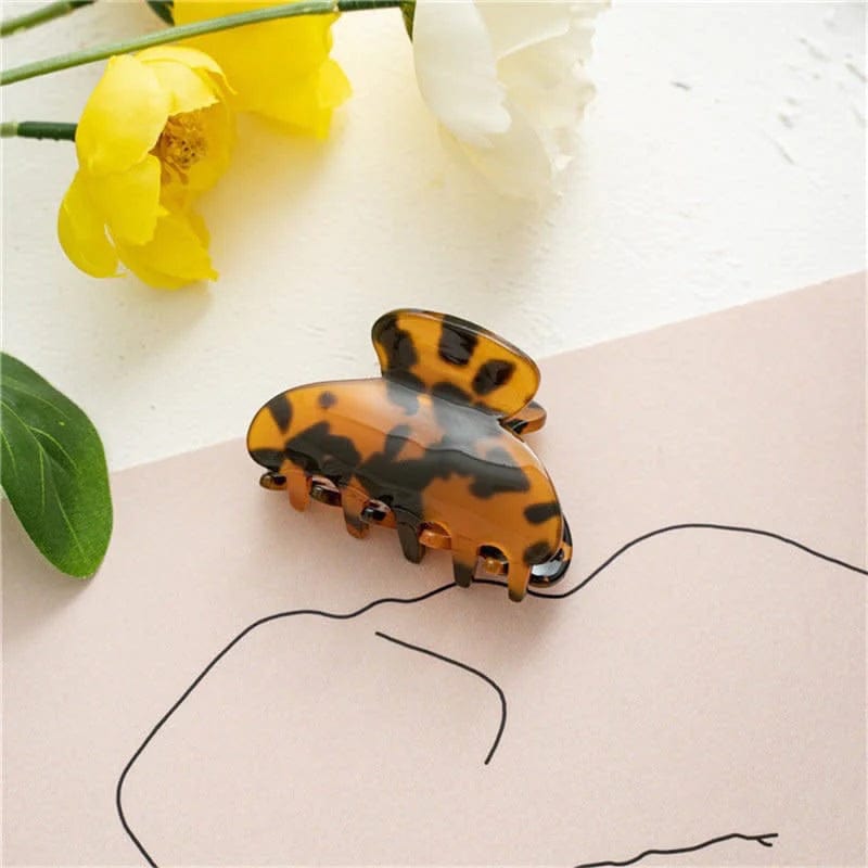 LPRpiercing Hair Accessories Brown Small - Print Clips