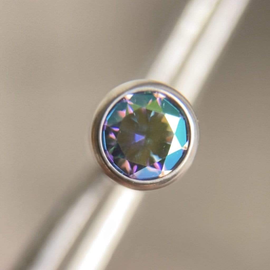 NeoMetal Threadless Titanium Bezel Set - Paradise Shine (threadless Neometal)